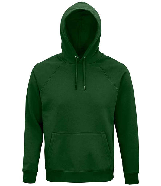 SOL'S Unisex Stellar Organic Hoodie | Bottle Green