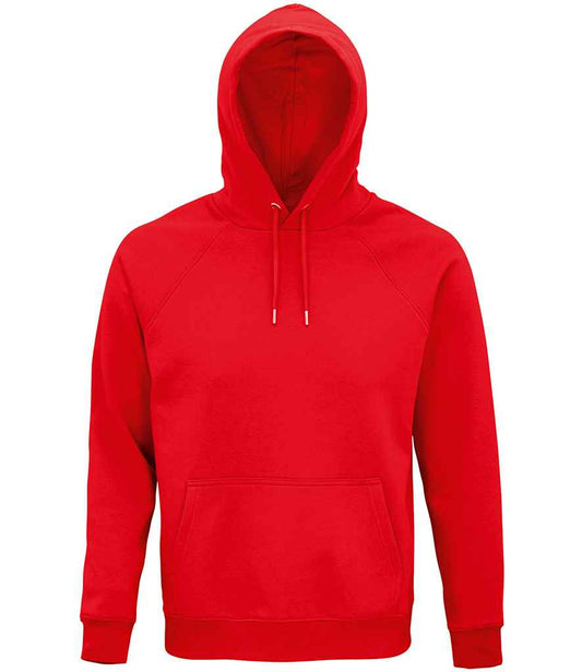 SOL'S Unisex Stellar Organic Hoodie | Red