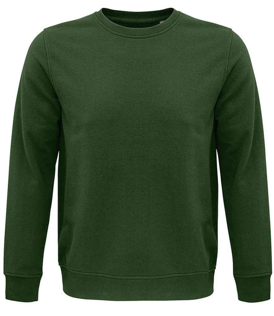 SOL'S Unisex Comet Organic Sweatshirt | Bottle Green