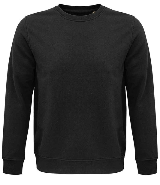 SOL'S Unisex Comet Organic Sweatshirt | Deep Charcoal