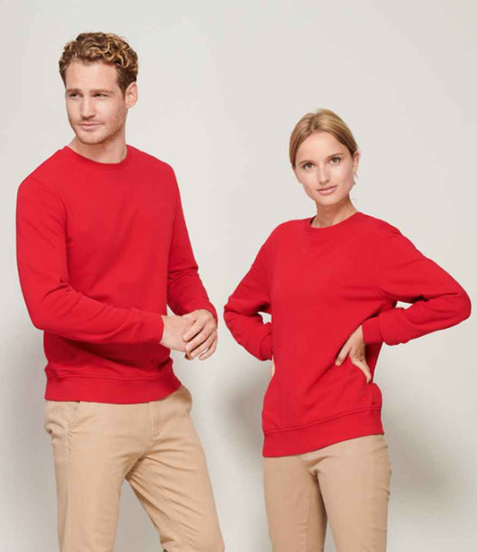 SOL'S Unisex Comet Organic Sweatshirt | Red