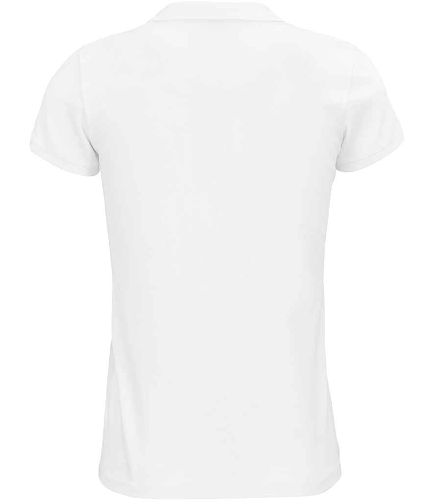 SOL'S Ladies Planet Organic Piqué Polo Shirt | White