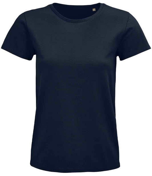 SOL'S Ladies Pioneer Organic T-Shirt | French Navy