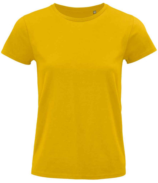 SOL'S Ladies Pioneer Organic T-Shirt | Gold