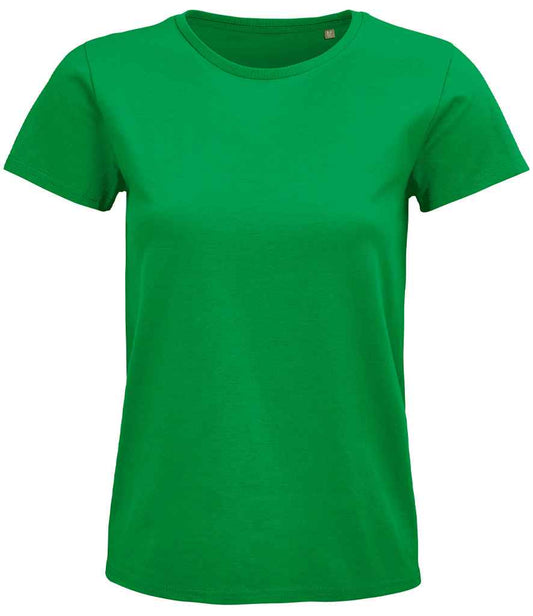 SOL'S Ladies Pioneer Organic T-Shirt | Kelly Green