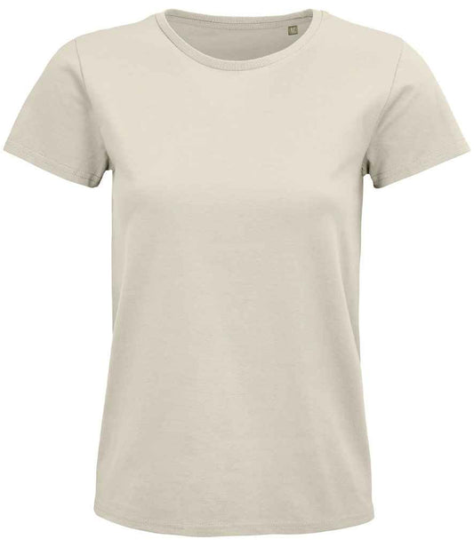 SOL'S Ladies Pioneer Organic T-Shirt | Natural