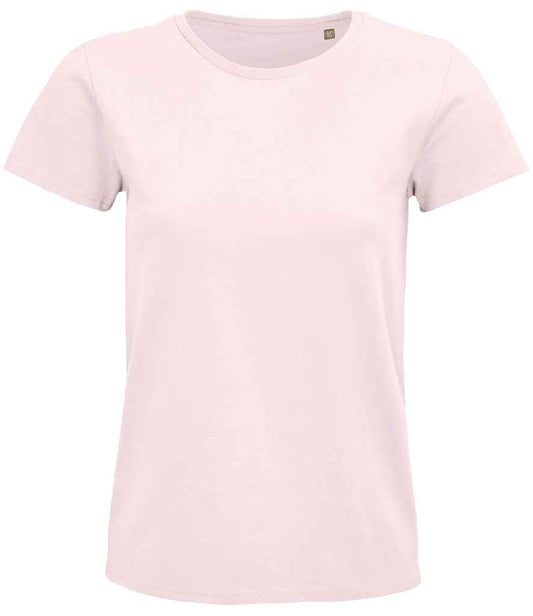 SOL'S Ladies Pioneer Organic T-Shirt | Pale Pink