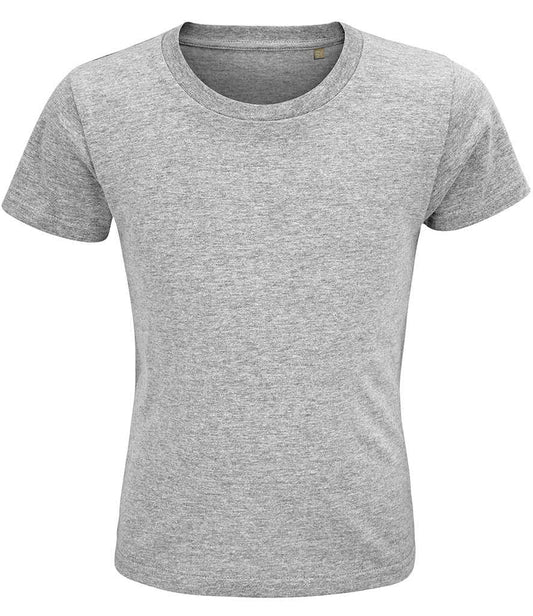 SOL'S Kids Crusader Organic T-Shirt | Grey Marl