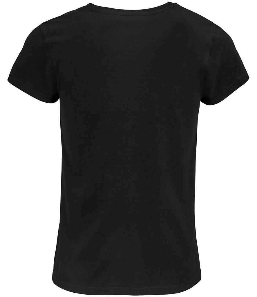 SOL'S Ladies Crusader Organic T-Shirt | Deep Black