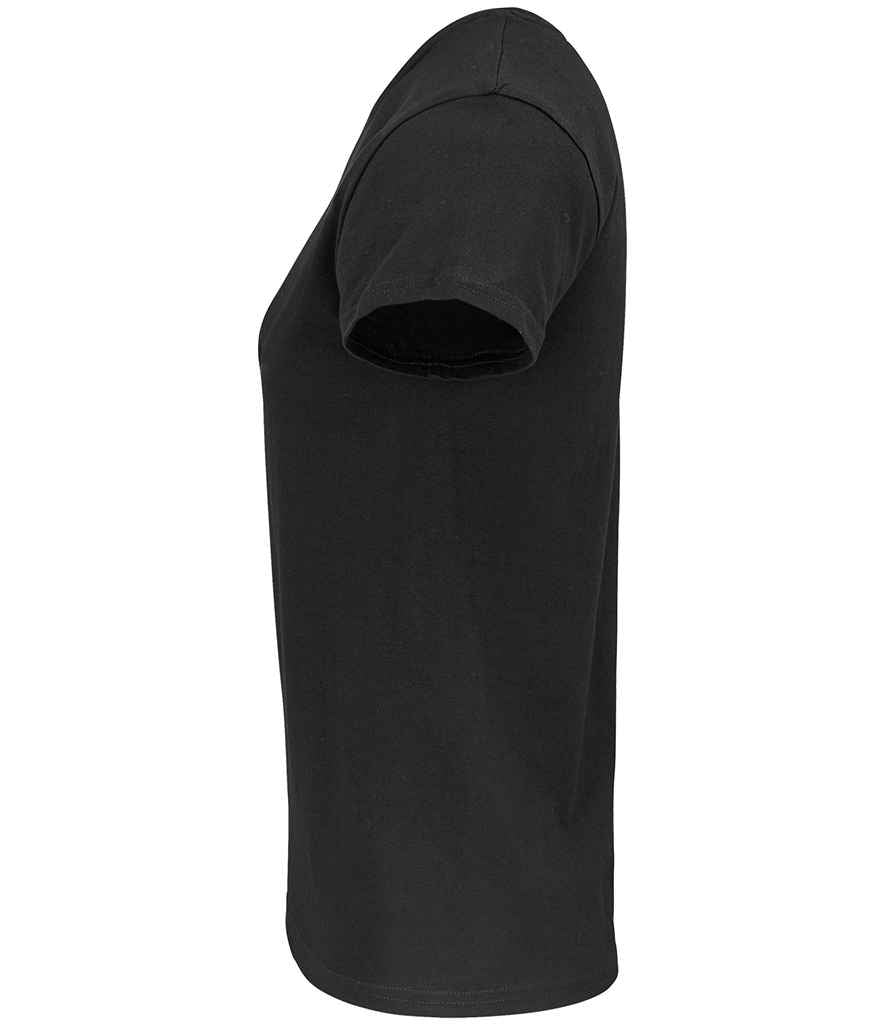 SOL'S Ladies Crusader Organic T-Shirt | Deep Black