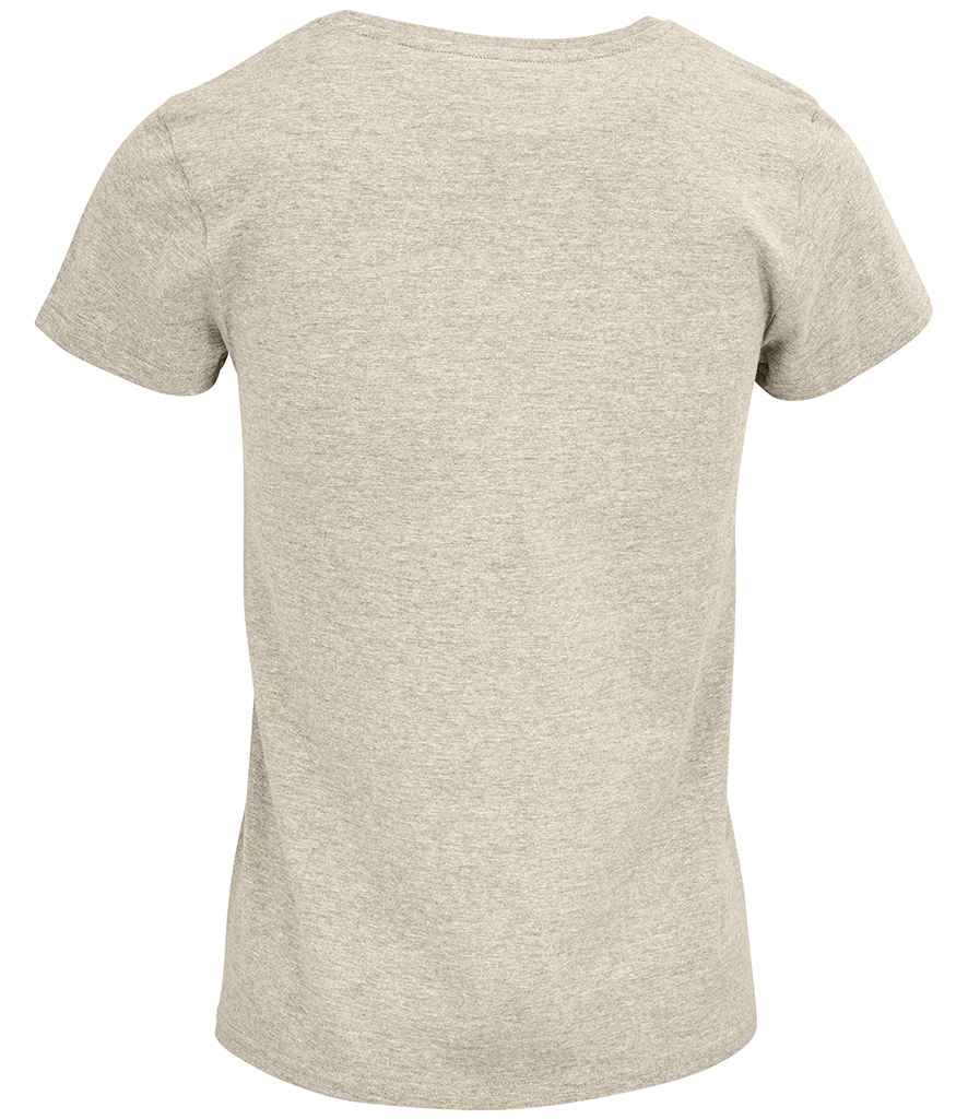 SOL'S Ladies Crusader Organic T-Shirt | Heather Beige