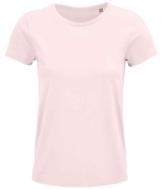 SOL'S Ladies Crusader Organic T-Shirt | Pale Pink