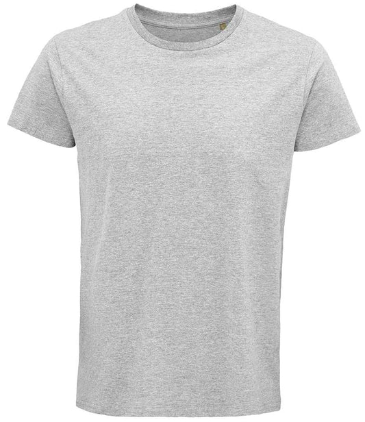 SOL'S Crusader Organic T-Shirt | Grey Marl