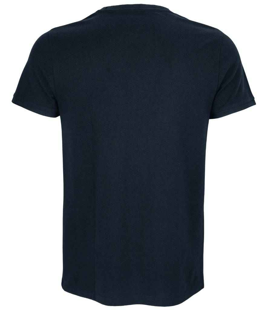 NEOBLU Unisex Loris Organic Piqué T-Shirt | Deep Black