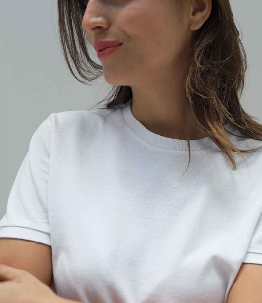 NEOBLU Unisex Loris Organic Piqué T-Shirt | Optic White