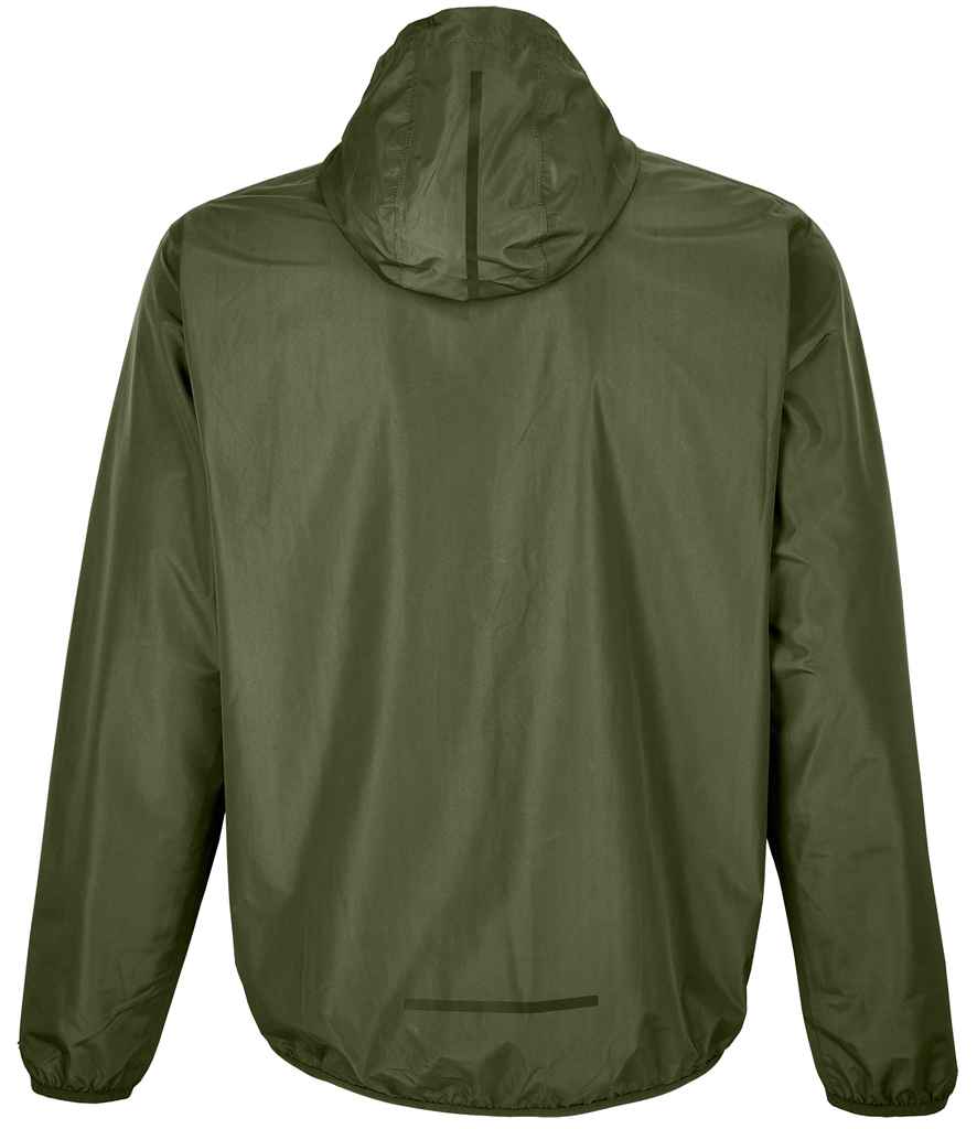 NEOBLU Unisex Andrea Waterproof Windbreaker Jacket | Deep Khaki
