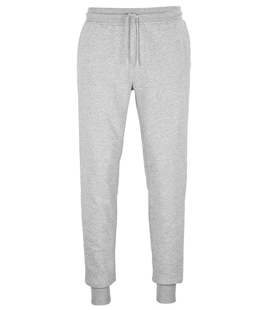SOL'S Unisex Jumbo Organic Jog Pants | Grey Marl