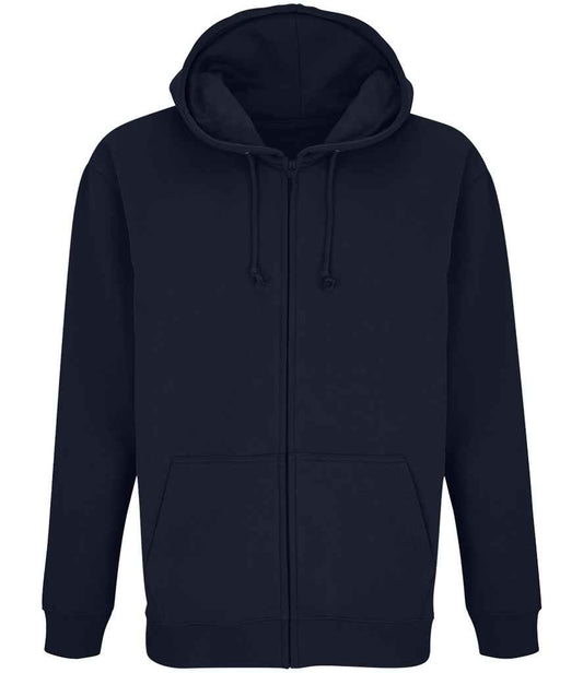 SOL'S Unisex Carter Full Zip Hoodie | French Navy