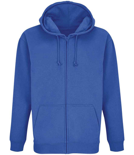 SOL'S Unisex Carter Full Zip Hoodie | Royal Blue