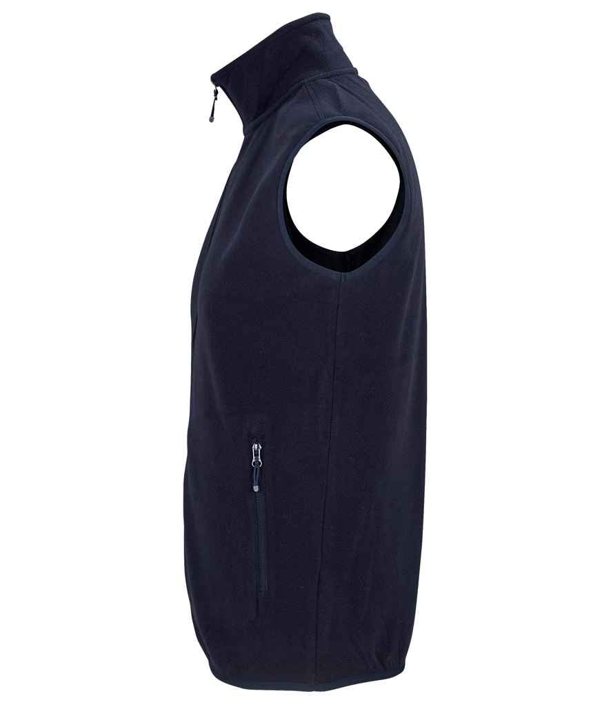 SOL'S Unisex Factor Recycled Micro Fleece Bodywarmer | Navy