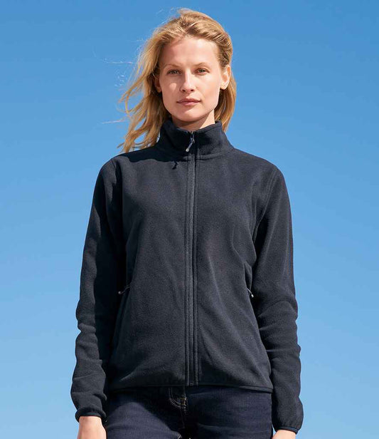SOL'S Ladies Factor Recycled Micro Fleece Jacket | Navy