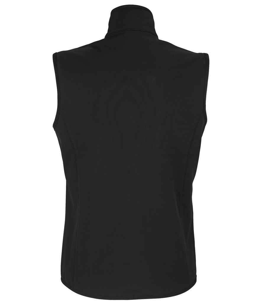 SOL'S Ladies Falcon Recycled Soft Shell Bodywarmer | Black