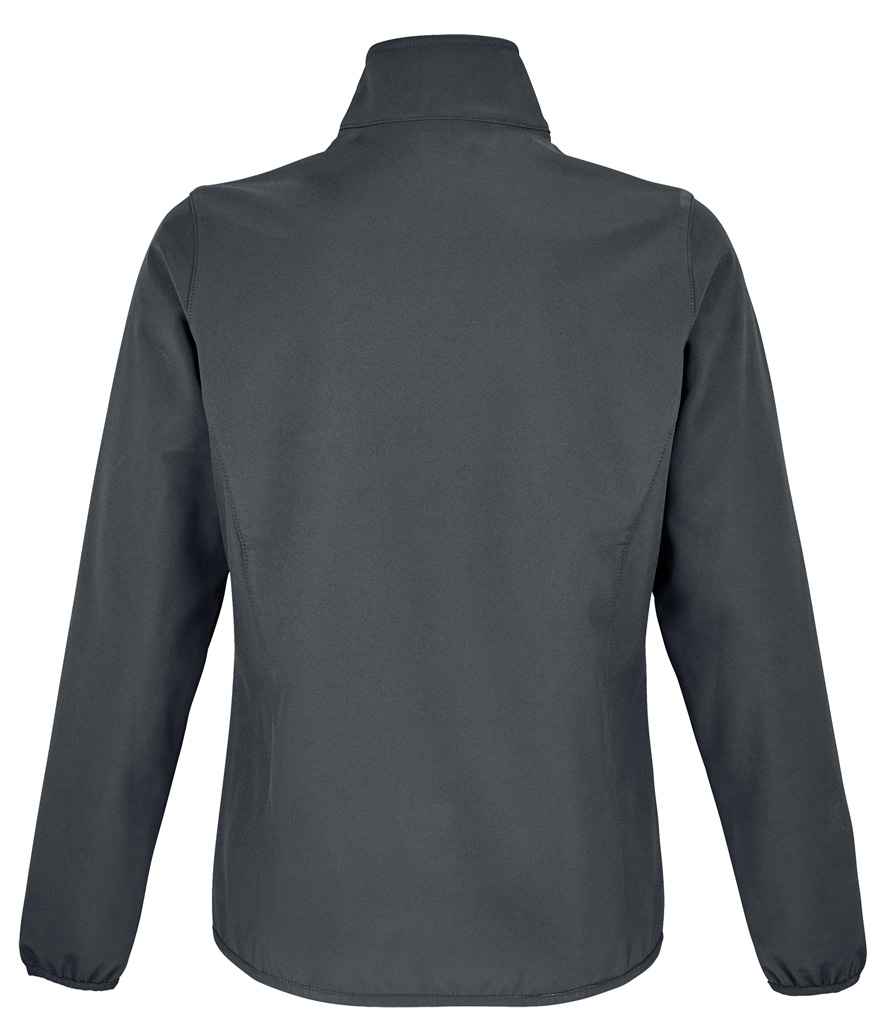 SOL'S Ladies Falcon Recycled Soft Shell Jacket | Charcoal