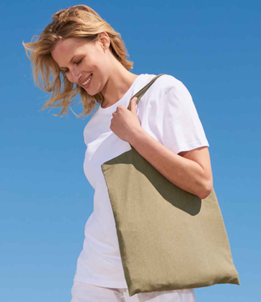 SOL'S Awake Recycled Tote | Heather Beige