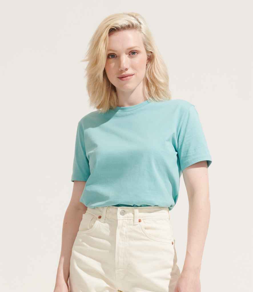 SOL'S Unisex Legend Organic T-Shirt | Arctic Blue