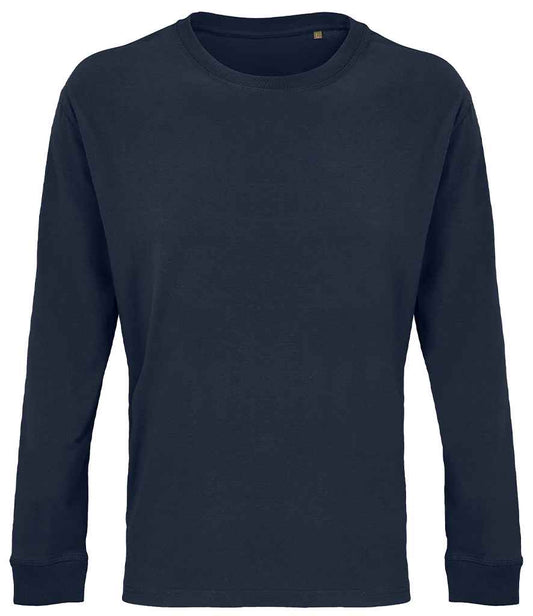 SOL'S Unisex Pioneer Long Sleeve T-Shirt | French Navy