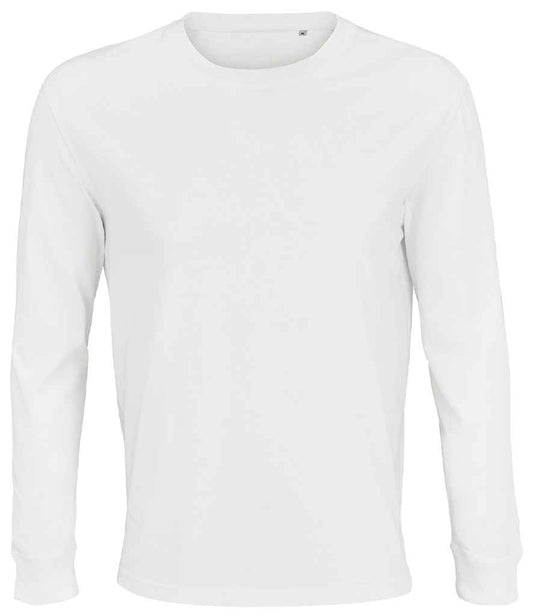SOL'S Unisex Pioneer Long Sleeve T-Shirt | White
