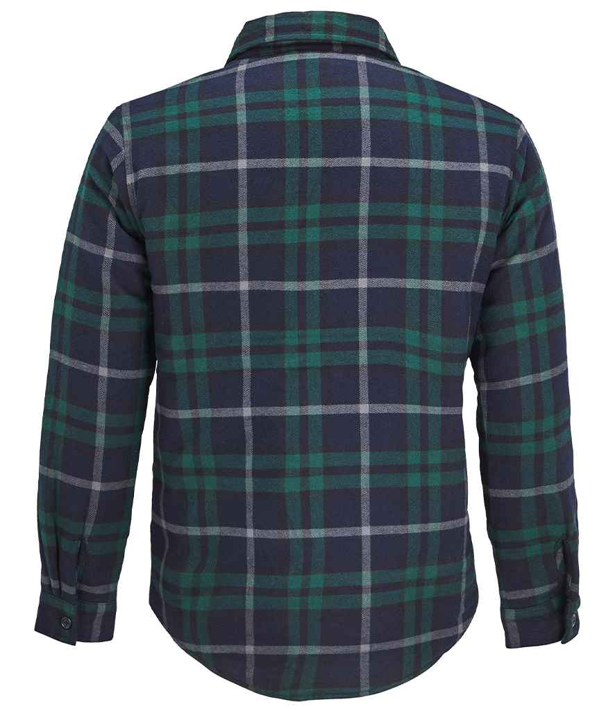 SOL'S Unisex Noah Padded Overshirt | Green Empire