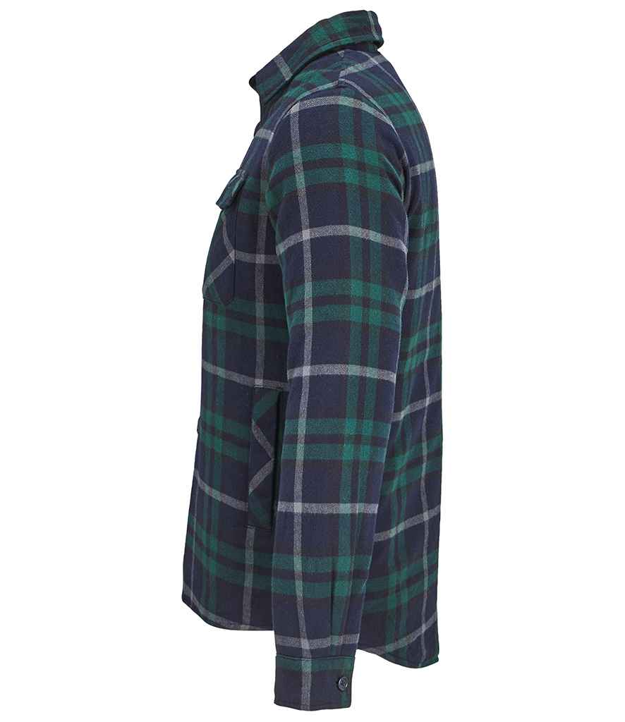 SOL'S Unisex Noah Padded Overshirt | Green Empire