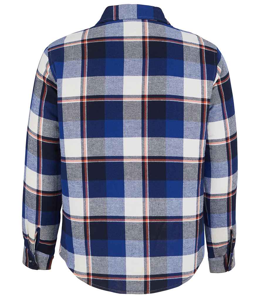 SOL'S Unisex Noah Padded Overshirt | Royal Blue