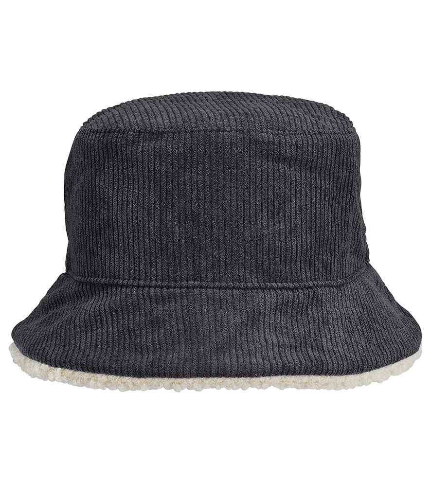SOL'S Unisex 2-in-1 Reversible Bucket Hat | Carbon Grey/Shear Beige