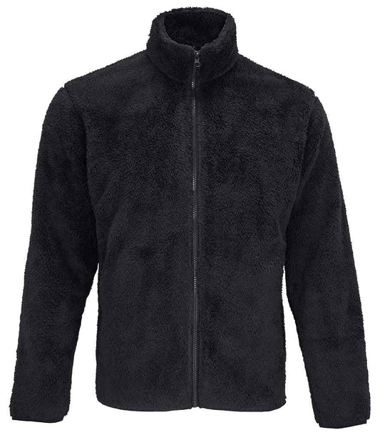 SOL'S Unisex Finch Fluffy Jacket | Carbon Grey