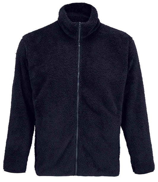 SOL'S Unisex Finch Fluffy Jacket | Navy
