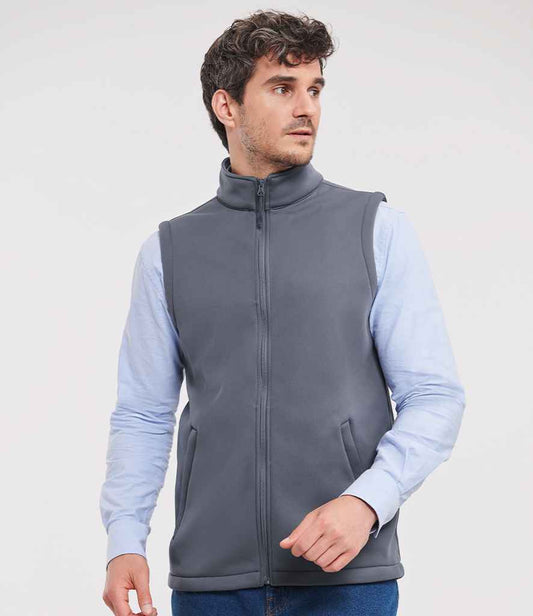 Russell Smart Soft Shell Gilet | Convoy Grey