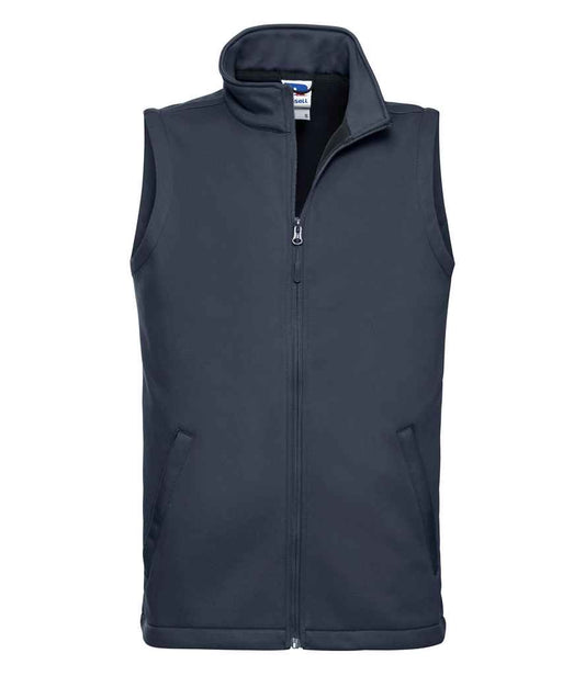 Russell Smart Soft Shell Gilet | French Navy
