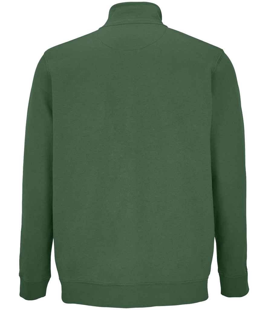 SOL'S Unisex Cooper Full Zip Sweat Jacket | Bottle Green