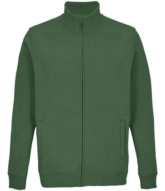 SOL'S Unisex Cooper Full Zip Sweat Jacket | Bottle Green