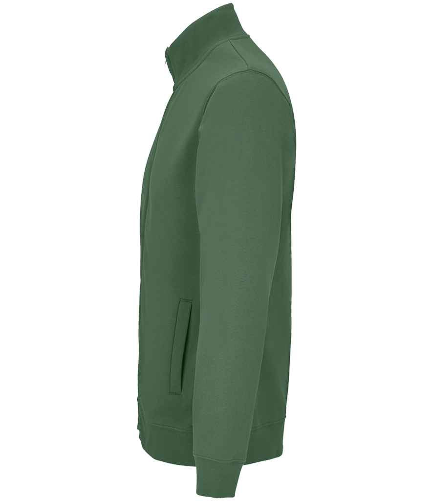 SOL'S Unisex Cooper Full Zip Sweat Jacket | Bottle Green