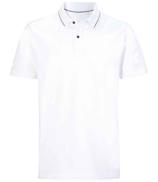 NEOBLU Unisex Orel Piqué Polo Shirt | Optic White