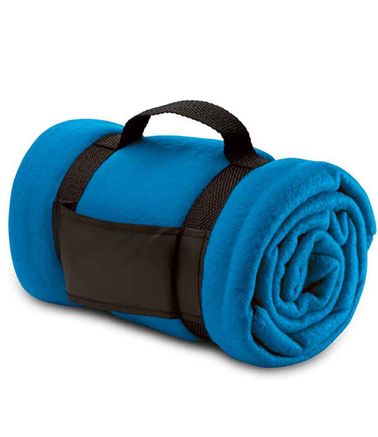 SOL'S Stavenger Plaid Fleece Blanket | Royal Blue