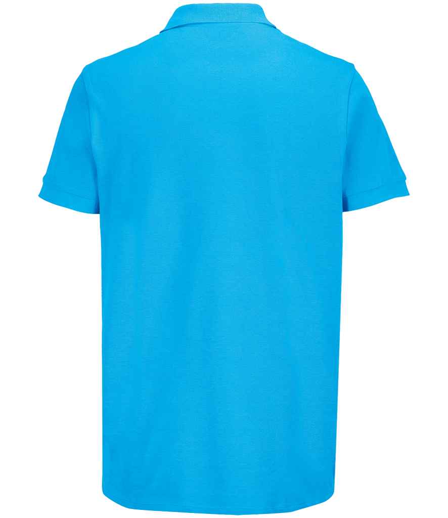 SOL'S Unisex Pacific Twin Piqué Polo Shirt | Aqua