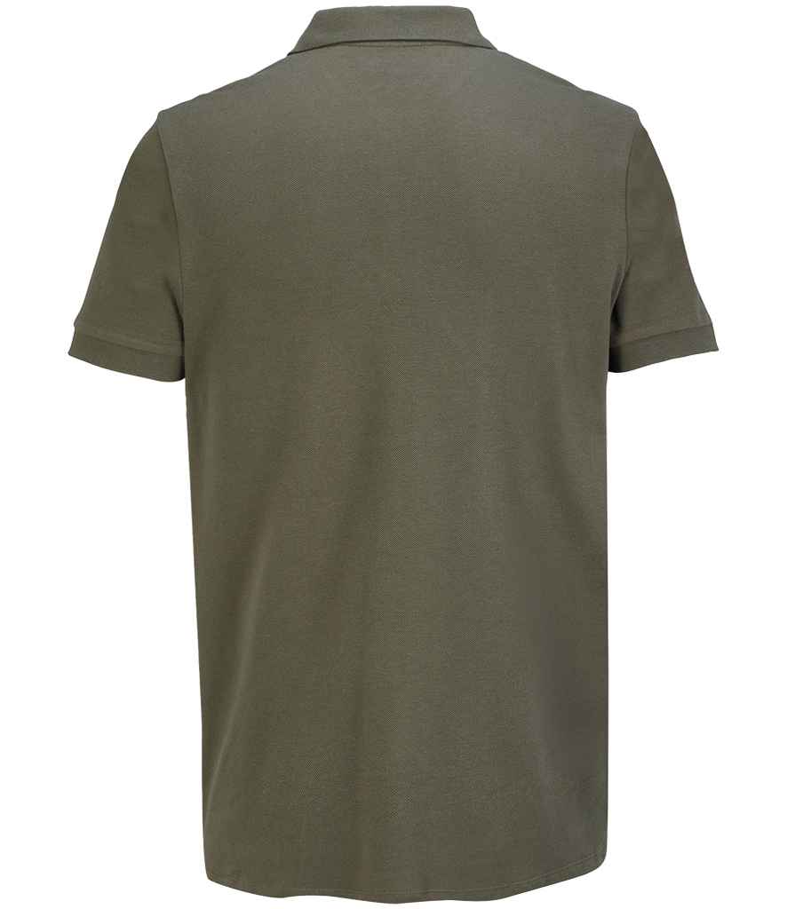 SOL'S Unisex Pacific Twin Piqué Polo Shirt | Army