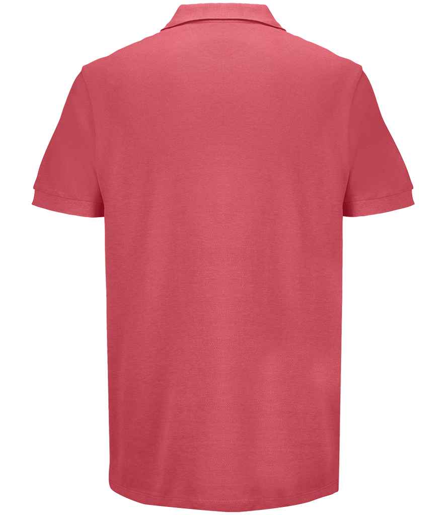 SOL'S Unisex Pacific Twin Piqué Polo Shirt | Folk Pink