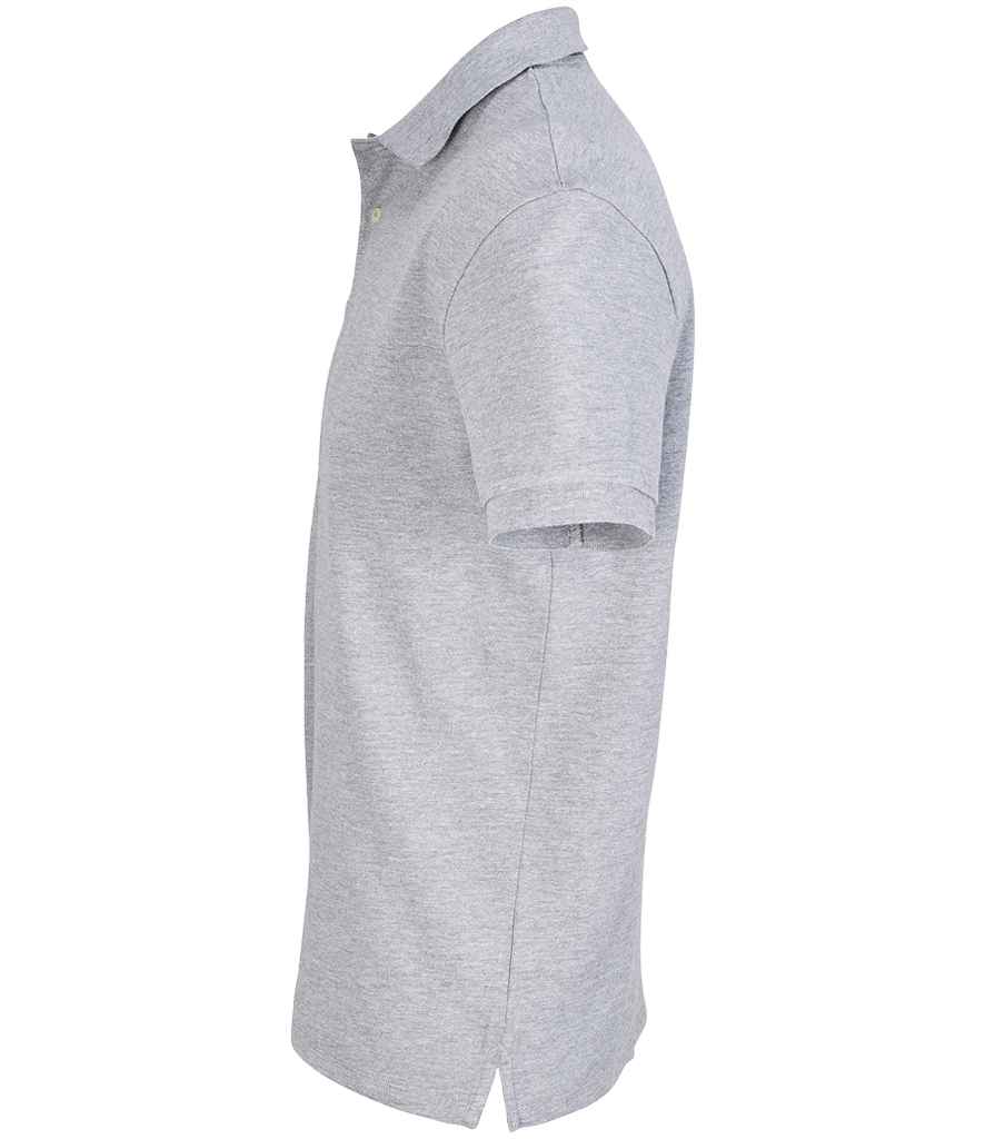 SOL'S Unisex Pacific Twin Piqué Polo Shirt | Grey Marl
