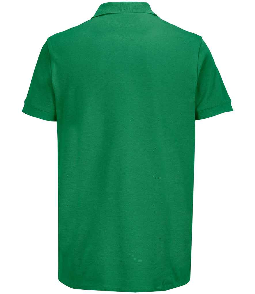 SOL'S Unisex Pacific Twin Piqué Polo Shirt | Kelly Green