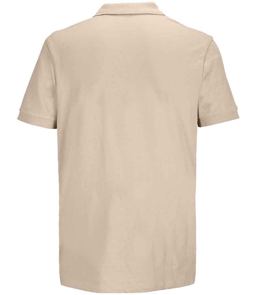 SOL'S Unisex Pacific Twin Piqué Polo Shirt | Linen